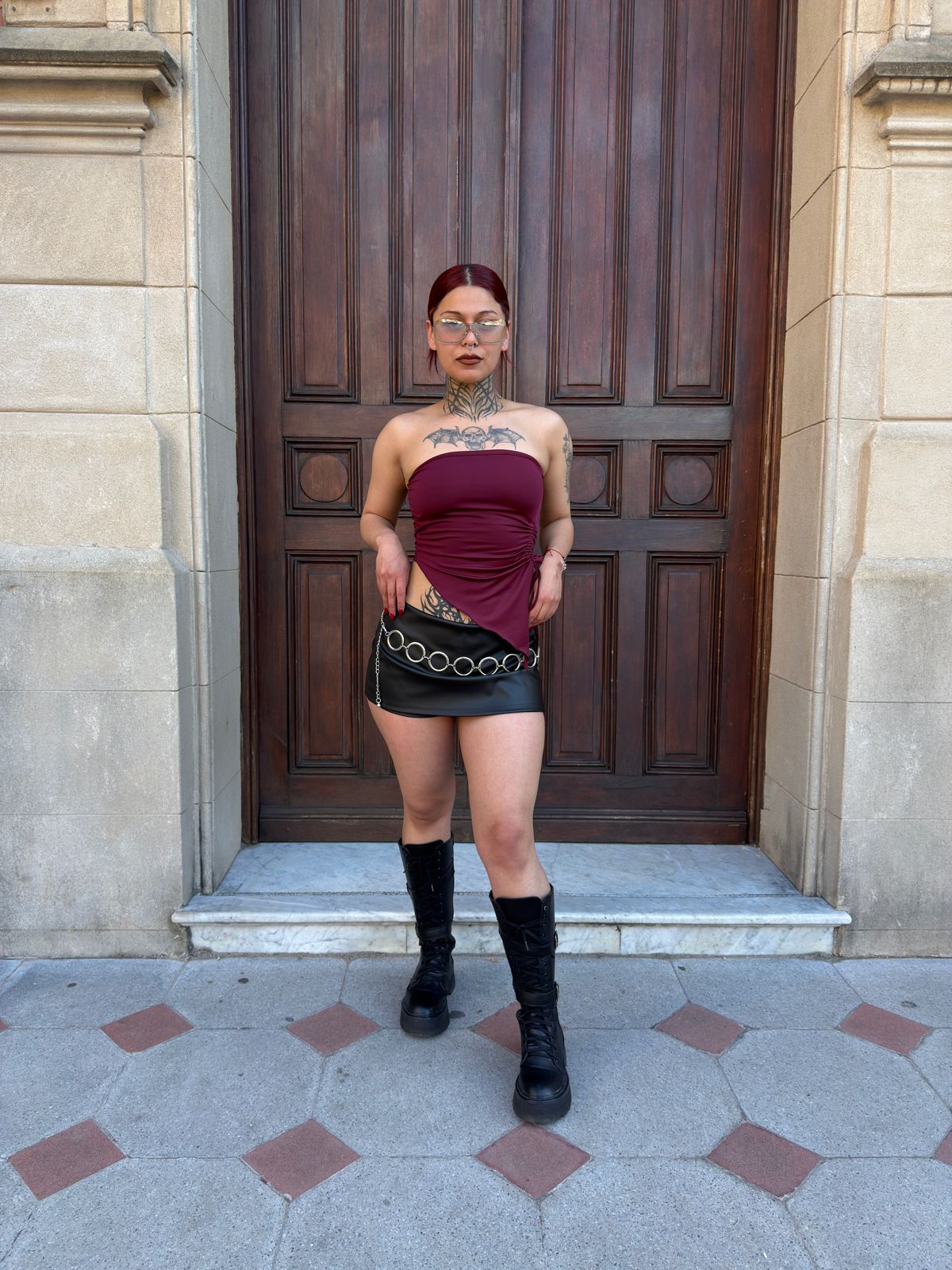 Top strapless luci - Imagen 4